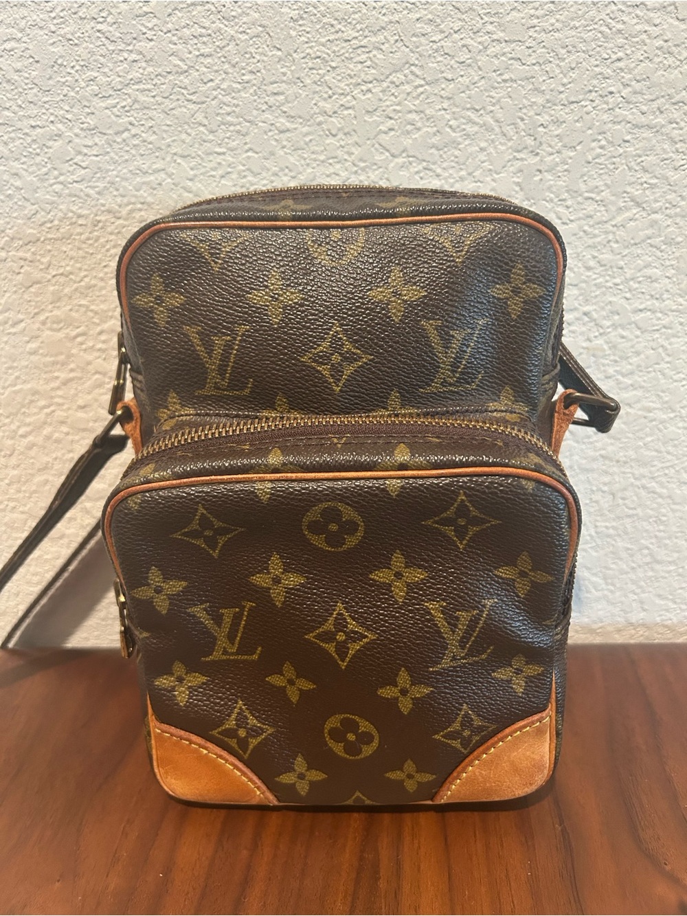 Louis Vuitton Brown Monogram Amazon Crossbody Bag with COA